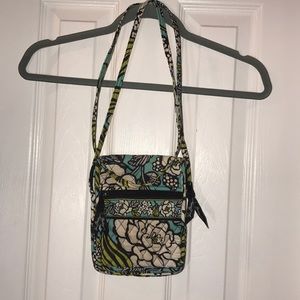 Vera Bradley Mini Hipster in Island Blooms
